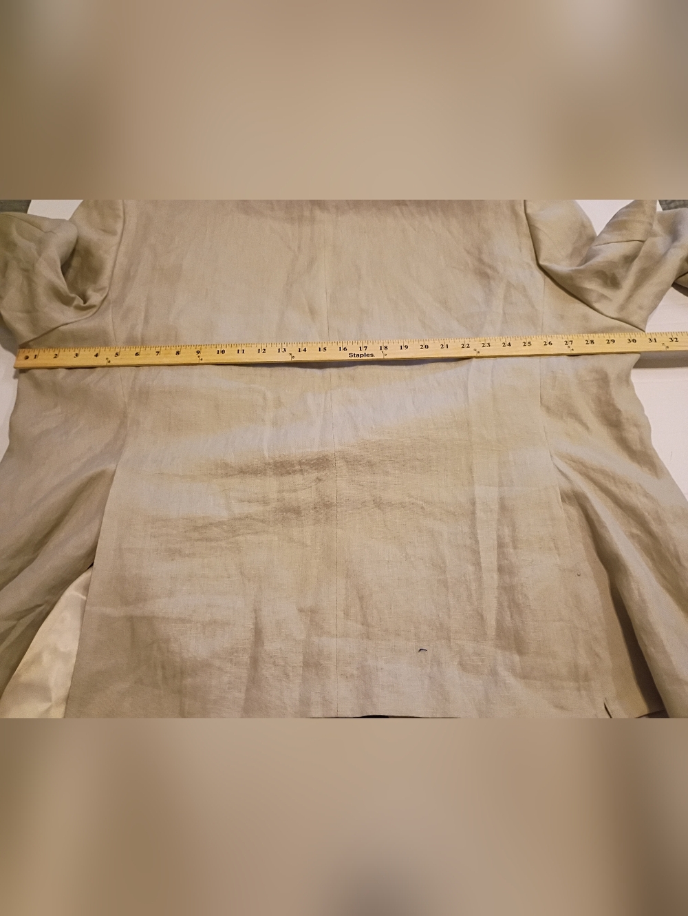 Ralph Lauren Men's Light Beige Linen Sport Coat‎ Sz 56R - Picture 6 of 8